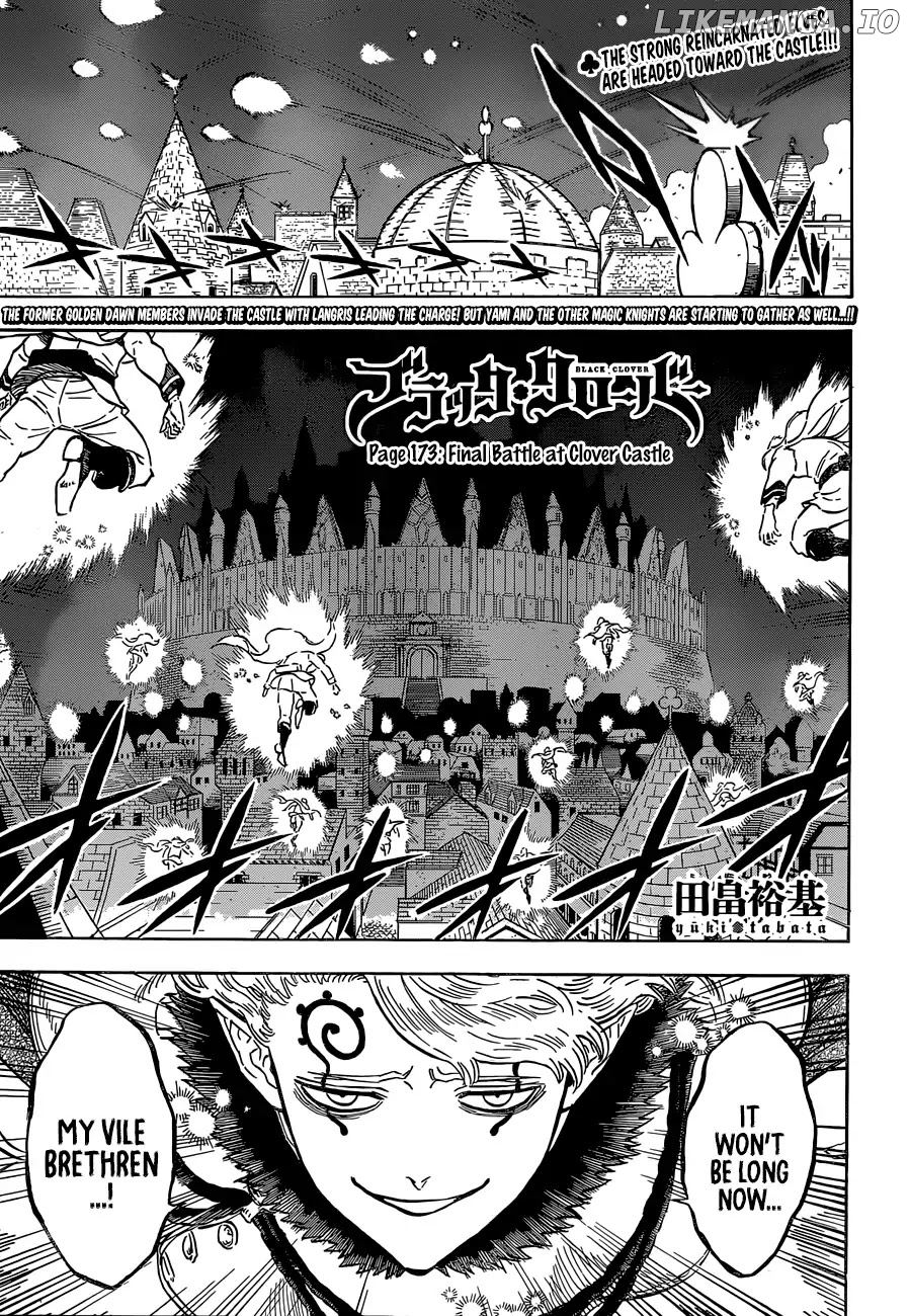 Black Clover chapter 173 image 01